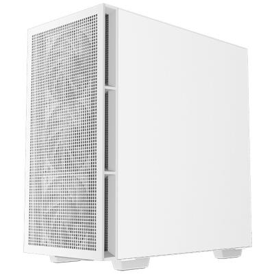 DEEPCOOL skříň CH560 Digital / MidT/ 3x140 a 120mm ARGB fan / USB 3.0 / USB-C/ tvrzené sklo / digitální displej / bílá