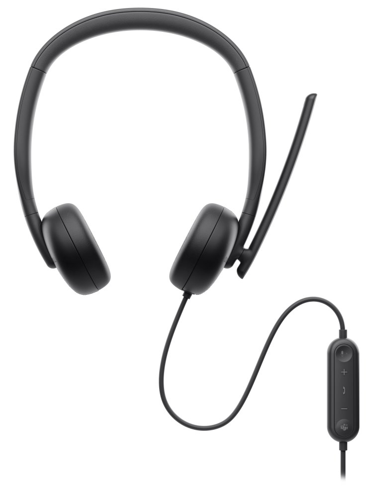 DELL náhlavní souprava WH3024/ Pro Stereo Headset/ sluchátka + mikrofon