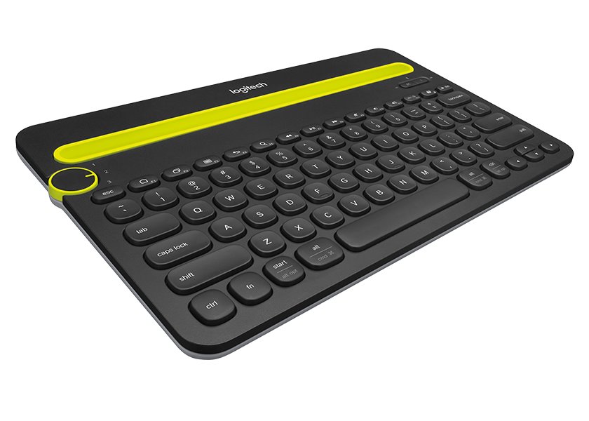 Logitech klávesnice K480/ Bezdrátová/ Bluetooth/ US (americká)/ černá