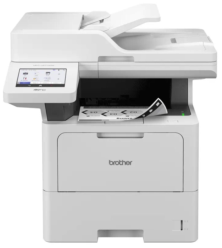 BROTHER laser mono multifunkční tiskárna MFC-L6710DW / 50 str. copy /skener / A4/fax / duplex / síť / Wifi / ADF / 512MB