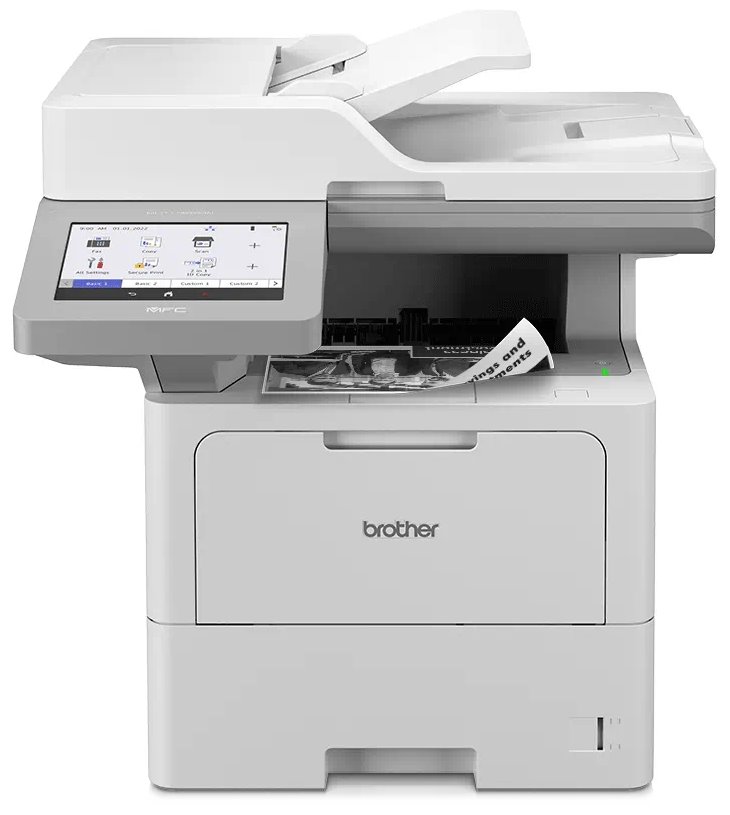 BROTHER laser mono multifunkční tiskárna MFC-L6910DN / 50 str. copy /skener / A4/fax / duplex / síť / ADF / 2GB