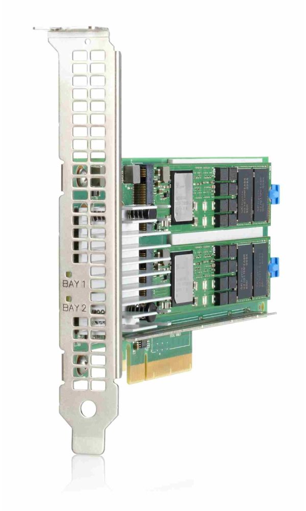 HPE NS204i-p x2 Lanes NVMe PCIe3 x8 OS Boot Device (2x480 GB NVMe M.2 SSD inside)