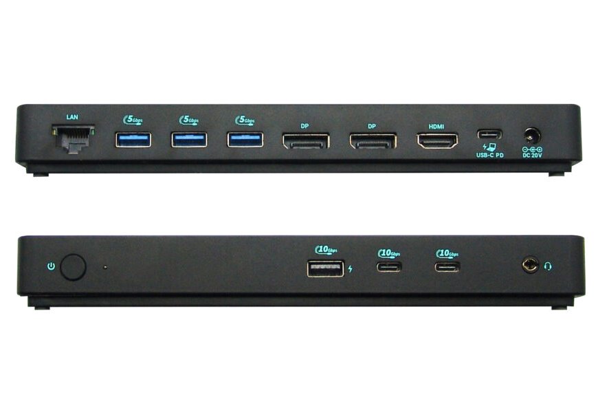 i-tec dokovací stanice Gen2 Thunderbolt 3/ Triple display/ 3x USB-A 3.2/ 2x USB 2.0/ 2x USB-C/ 2x DP/ HDMI/ LAN/ PD 100