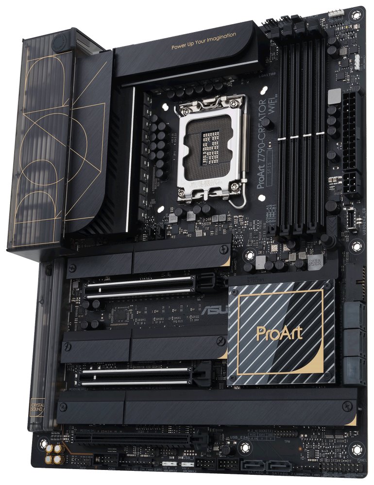 ASUS ProArt Z790-CREATOR WIFI / Z790 / LGA1700 / 4x DDR5 / 4x M.2 / HDMI / DP / Thunderbolt / Wi-Fi / ATX