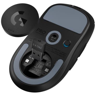 Logitech PRO X SUPERLIGHT 2/ myš /optická /bezdrátová/ černá