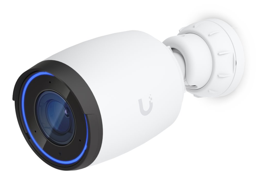 Ubiquiti AI Professional - kamera, 8Mpx rozlišení, 30 fps, IR LED, 3x zoom, obousměrné audio, IP65, PoE, bílá