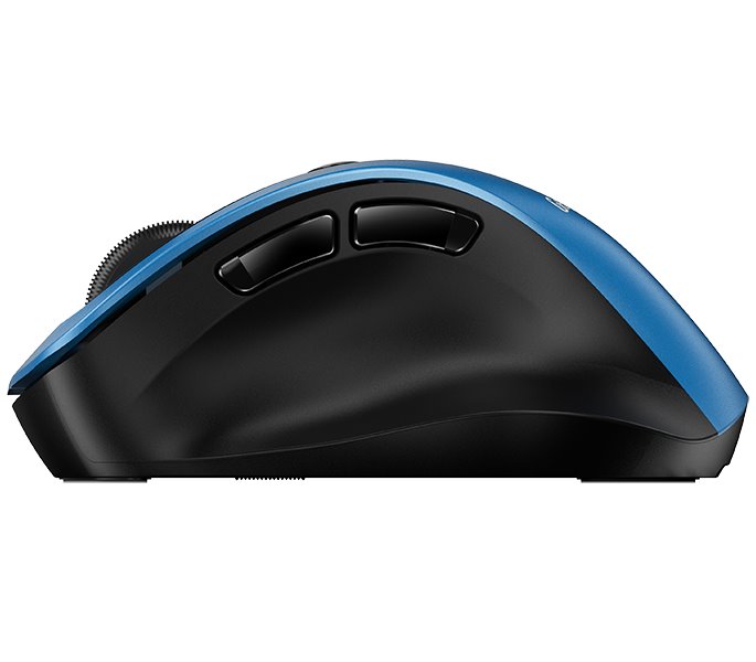 GENIUS Ergo 9000S Blue/ duální Bluetooth + 2,4GHz/ 2400 dpi/ bezdrátová/ tichá/ modrá