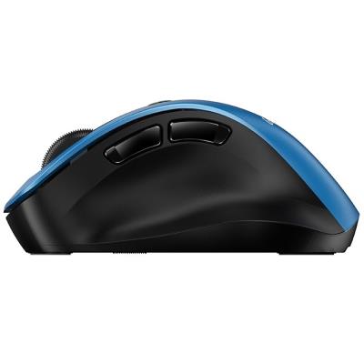 GENIUS Ergo 9000S Blue/ duální Bluetooth + 2,4GHz/ 2400 dpi/ bezdrátová/ tichá/ modrá