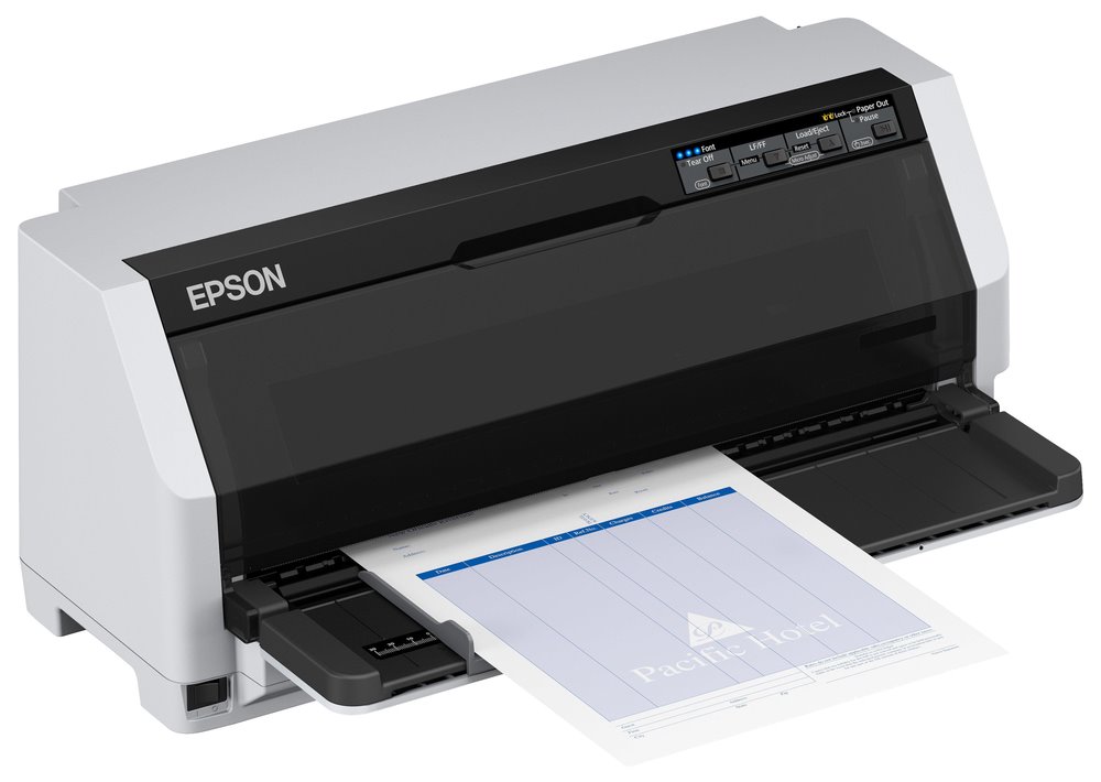 Epson LQ-690IIN, A4, 24 jehel, 529 zn/s, 1+6 kopii, LPT, USB 2.0, Lan