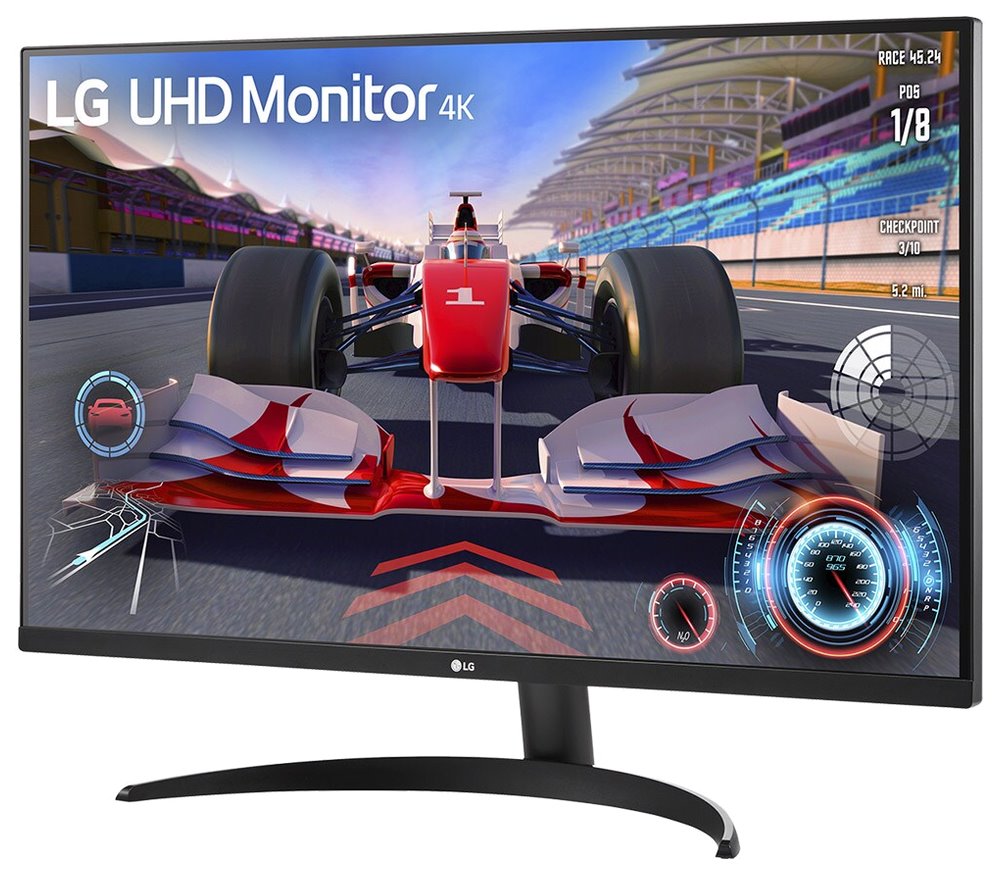 LG monitor 32UR550 VA / 32" / 3840x2160 / 4ms / 3000:1 / 250cd /HDMI/ FreeSync/ repro/ černý