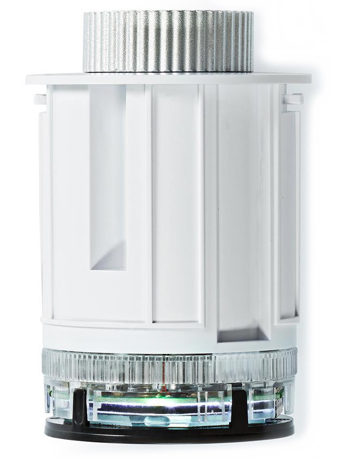 NEDIS chytré ovládání radiátorů/ ZigBee 3.0/ Android/ iOS/ bílo-černé