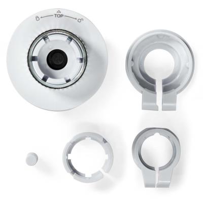 NEDIS chytré ovládání radiátorů/ ZigBee 3.0/ Android/ iOS/ bílo-černé