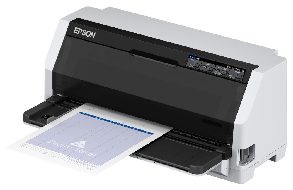 Epson LQ-690IIN, A4, 24 jehel, 529 zn/s, 1+6 kopii, LPT, USB 2.0, Lan