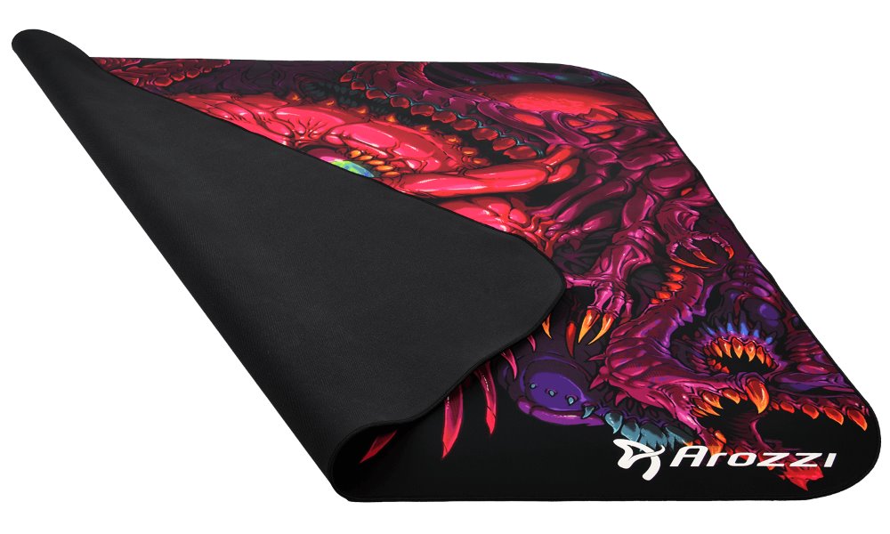 AROZZI Zona Quattro Crawling Chaos/ ochranná podložka na podlahu/ 116 x 116 cm/ dračí design