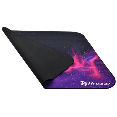 AROZZI Zona Quattro Galaxy/ ochranná podložka na podlahu/ 116 x 116 cm/ design galaxie