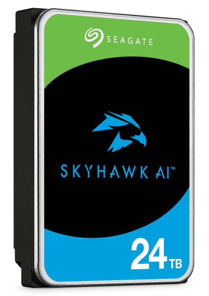 Seagate SkyHawk AI 24TB HDD / ST24000VE002 / Interní 3,5" / SATA 6Gb/s / 512MB