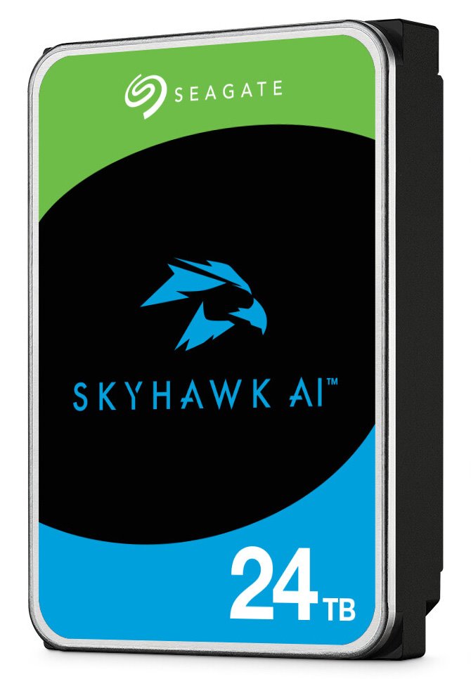 Seagate SkyHawk AI 24TB HDD / ST24000VE002 / Interní 3,5" / SATA 6Gb/s / 512MB