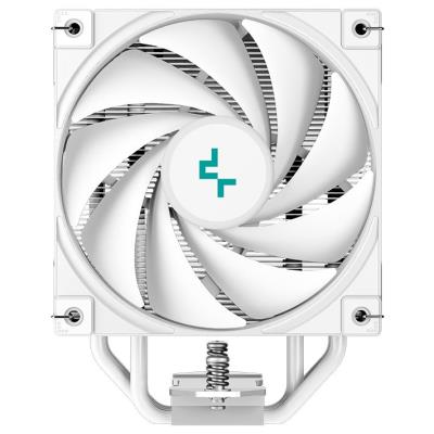 DEEPCOOL chladič AK400 Digital / 120mm fan / 4x heatpipes / PWM / pro Intel i AMD / bílý / digitální display