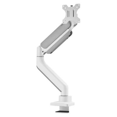 Neomounts DS70PLUS-450WH1/Držák zakřiveného displeje/na stůl/17-49"/svorka+průch./VESA 100X100/nosn.18kg/plyn.píst/1 dis