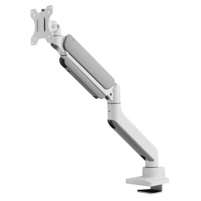 Neomounts DS70PLUS-450WH1/Držák zakřiveného displeje/na stůl/17-49"/svorka+průch./VESA 100X100/nosn.18kg/plyn.píst/1 dis