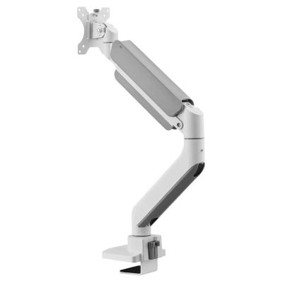 Neomounts DS70PLUS-450WH1/Držák zakřiveného displeje/na stůl/17-49"/svorka+průch./VESA 100X100/nosn.18kg/plyn.píst/1 dis