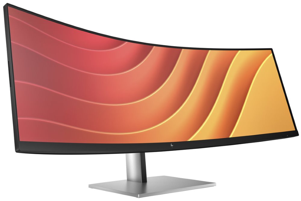 HP E45c G5/ 44,5" prohnutý/ 5120x1440/ VA/ 3ms/ 400 cd/m2/ 3000:1/ HDMI/ DP/ USB/ RJ-45/ VESA/ černo-stříbrný