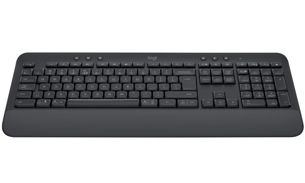 Logitech klávesnice Signature K650/ bezdrátová/ Bluetooth/ CZ/SK layout/ grafitová