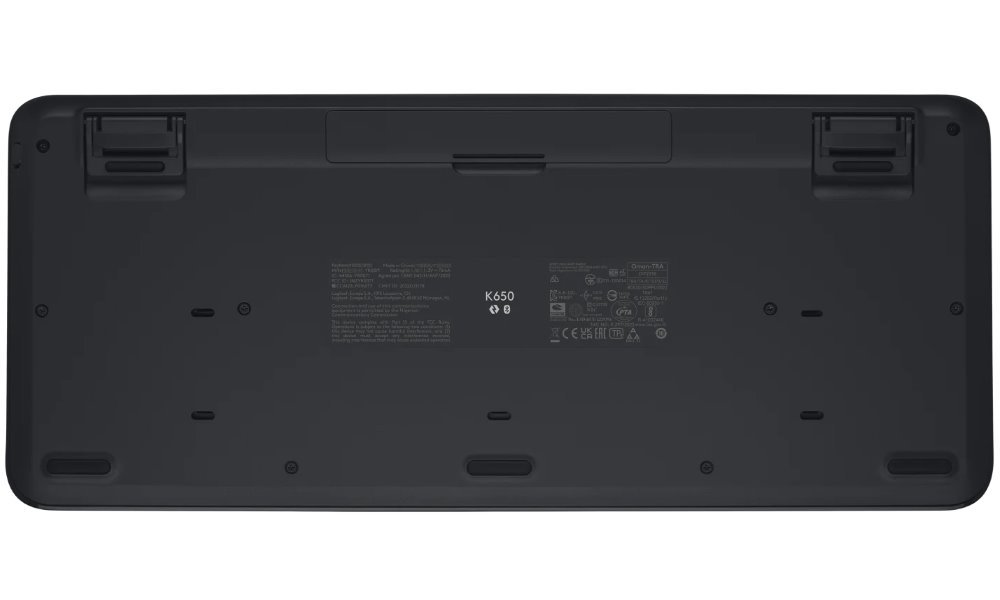 Logitech klávesnice Signature K650/ bezdrátová/ Bluetooth/ CZ/SK layout/ grafitová