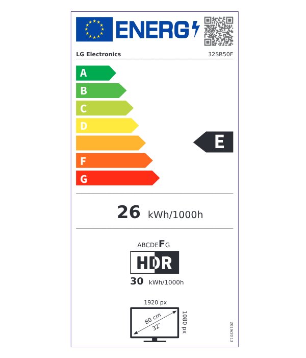 LG smart monitor 32SR50F-W s webOS  31,5" / IPS / 1920x1080/ 250cd/m2 / 8ms / 2x HDMI /2x USB/repro/bílý