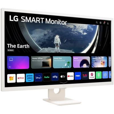 LG smart monitor 32SR50F-W s webOS  31,5" / IPS / 1920x1080/ 250cd/m2 / 8ms / 2x HDMI /2x USB/repro/bílý