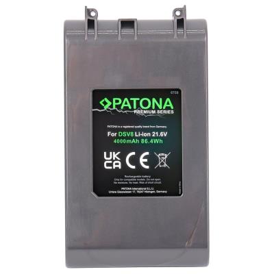 PATONA baterie pro vysavač Dyson V8 4000mAh, Li-lon 21,6V PREMIUM