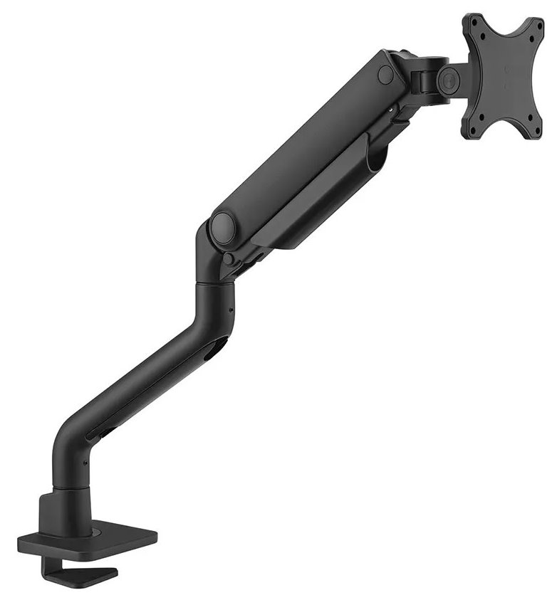 Neomounts DS70S-950BL1/Držák displeje/na stůl/17-49"/svorka+průch./VESA 100X100/nosn.18kg/plyn.píst/1 dis