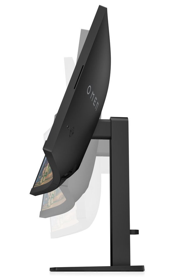 HP OMEN 34c/ 34" prohnutý/ 3440x1440/ VA/ 1ms/ 400 cd/m2/ 3000:1/ HDMI/ DP/ jack/ VESA/ černý