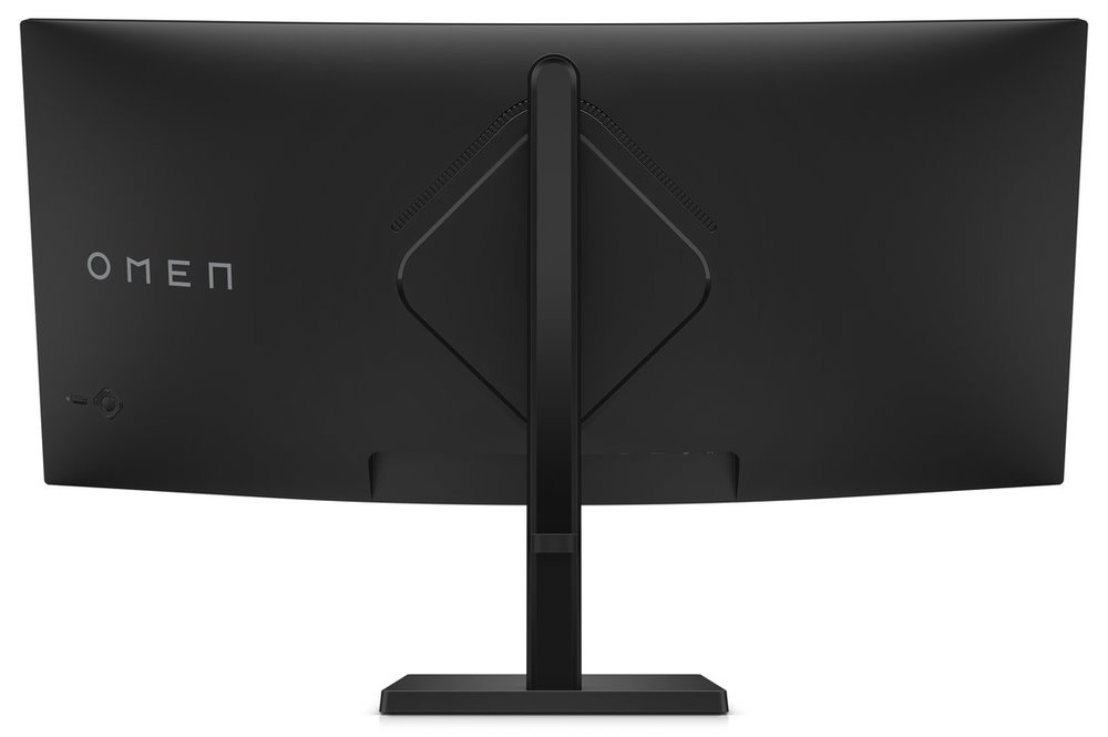 HP OMEN 34c/ 34" prohnutý/ 3440x1440/ VA/ 1ms/ 400 cd/m2/ 3000:1/ HDMI/ DP/ jack/ VESA/ černý