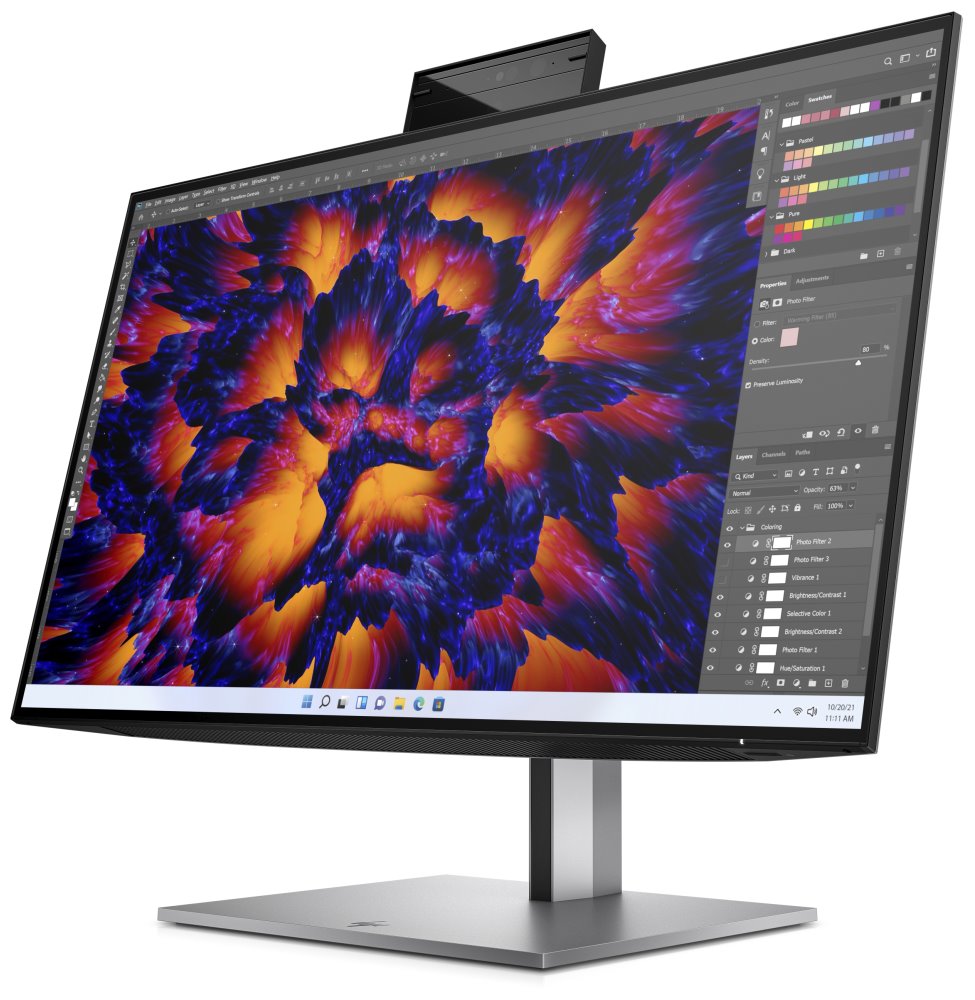 HP Z24m G3/ 23,8"/ 2560x1440/ IPS/ 5ms/ 400 cd/m2/ 1000:1/ HDMI/ DP/ USB/ VESA/ PIVOT/ černo-stříbrný