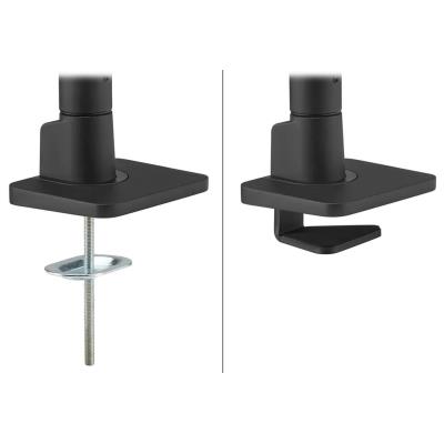 Neomounts DS70S-950BL1/Držák displeje/na stůl/17-49"/svorka+průch./VESA 100X100/nosn.18kg/plyn.píst/1 dis