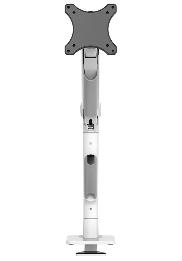 Neomounts DS70S-950WH1/Držák displeje/na stůl/17-49"/svorka+průch./VESA 100X100/nosn.18kg/plyn.píst/1 dis