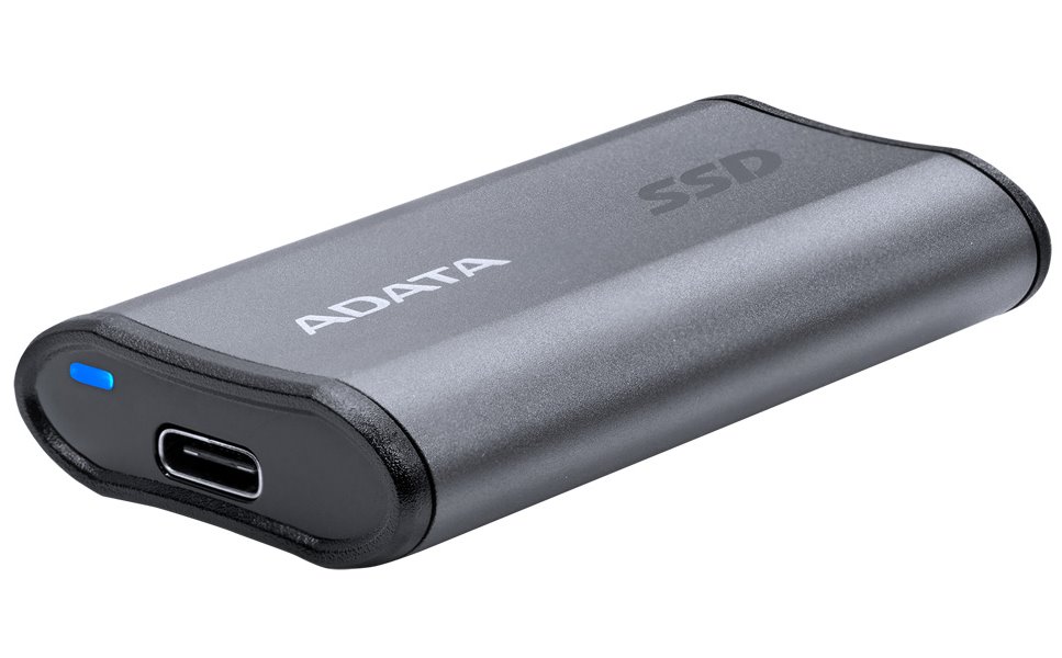 ADATA SE880 2TB SSD / Externí / USB 3.2 Type-C / 2000MB/s Read/Write / Titanium Grey - Rugged