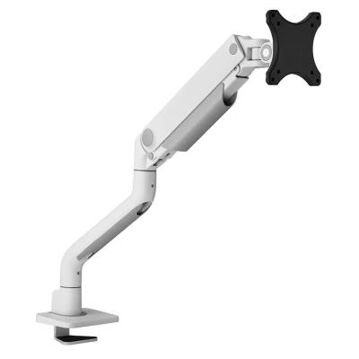 Neomounts DS70S-950WH1/Držák displeje/na stůl/17-49"/svorka+průch./VESA 100X100/nosn.18kg/plyn.píst/1 dis