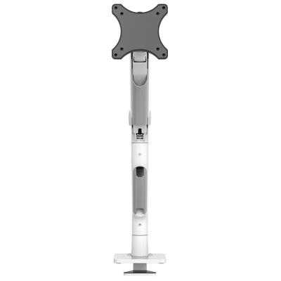 Neomounts DS70S-950WH1/Držák displeje/na stůl/17-49"/svorka+průch./VESA 100X100/nosn.18kg/plyn.píst/1 dis