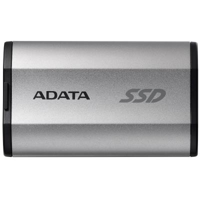 ADATA SD810 2TB SSD / Externí / USB 3.2 Type-C / 2000MB/s Read/Write / stříbrně-šedý