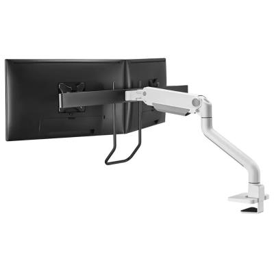 Neomounts DS75S-950WH2/Držák displeje/na stůl/17-27"/svorka+průch./VESA 100X100/nosn.2x8kg/plyn.píst/2 dis