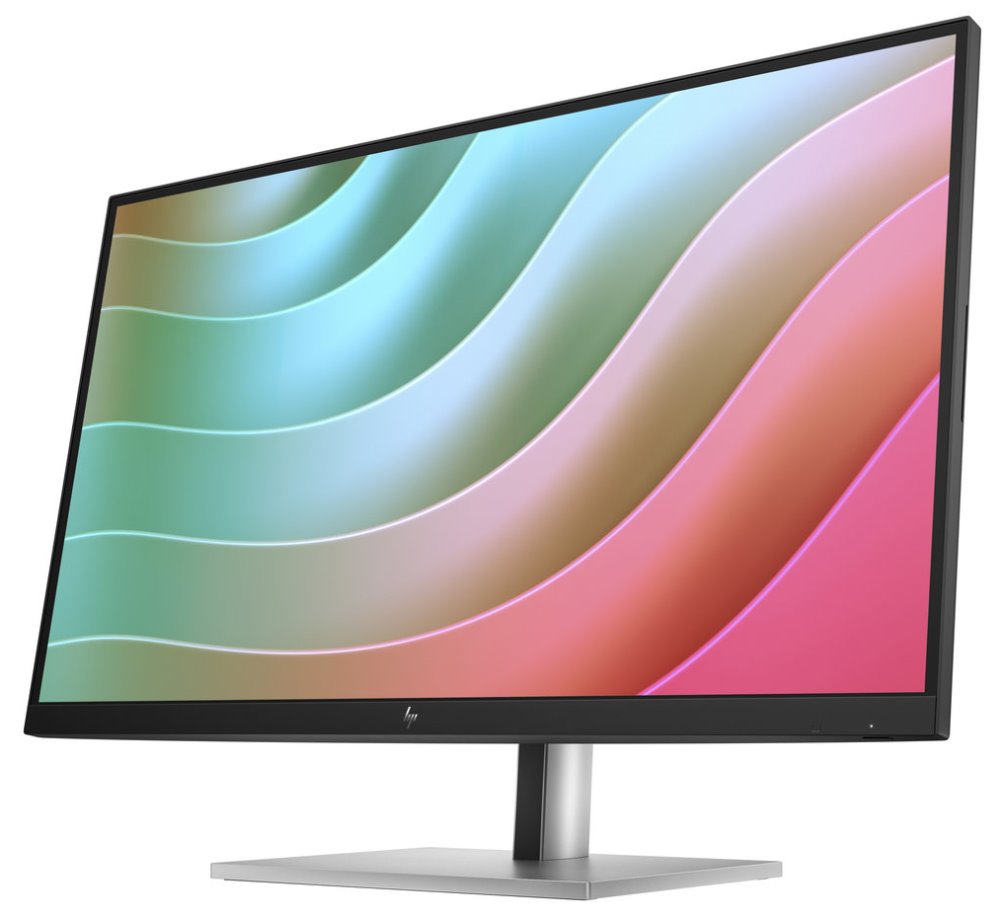 HP E27k G5/ 27"/ 3840x2160/ IPS/ 5ms/ 350 cd/m2/ 1000:1/ HDMI/ DP/ USB/ RJ-45/ VESA/ PIVOT/ černo-stříbrný