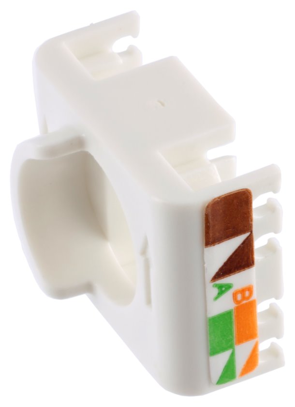 XtendLan Keystone jack RJ45, CAT6, STP, stříbrný, 180°, zaklapnutí zezadu