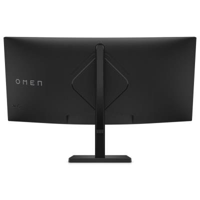 HP OMEN 34c/ 34" prohnutý/ 3440x1440/ VA/ 1ms/ 400 cd/m2/ 3000:1/ HDMI/ DP/ jack/ VESA/ černý