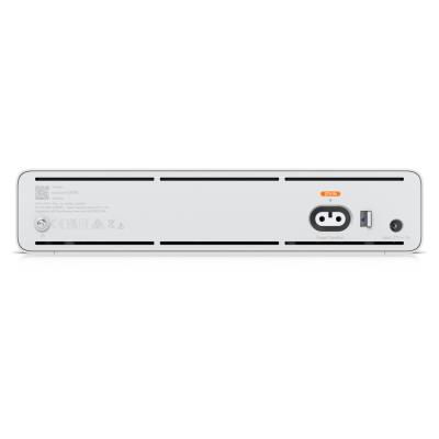 Ubiquiti UISP Switch Plus - 4x 2.5GbE, 4x SFP+, fanless, 4x PoE Out 27V (PoE budget 160 W)