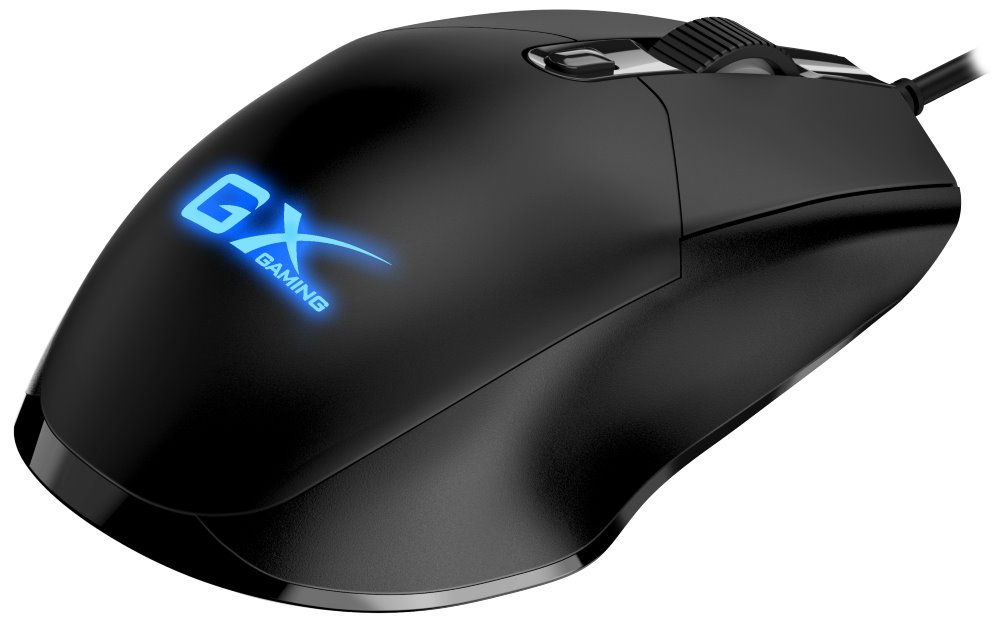 GENIUS GX GAMING Scorpion M300/ drátová/ RGB podsvícení/ 800-2400 dpi/ USB/ 4tlačítka/ černá