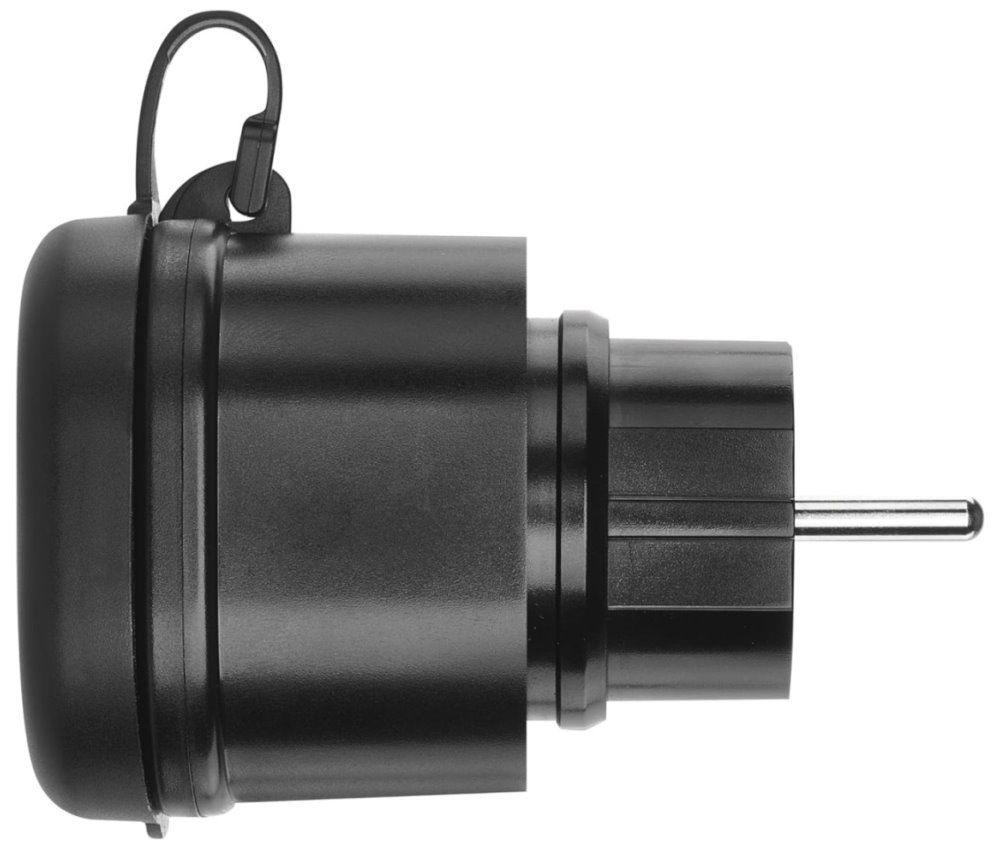 IMMAX NEO LITE SMART chytrá venkovní zásuvka bez kolíku (typ F)/ IP44/ Wi-Fi/ Google Assistant/ Amazon Alexa/ LIDL/ TUYA