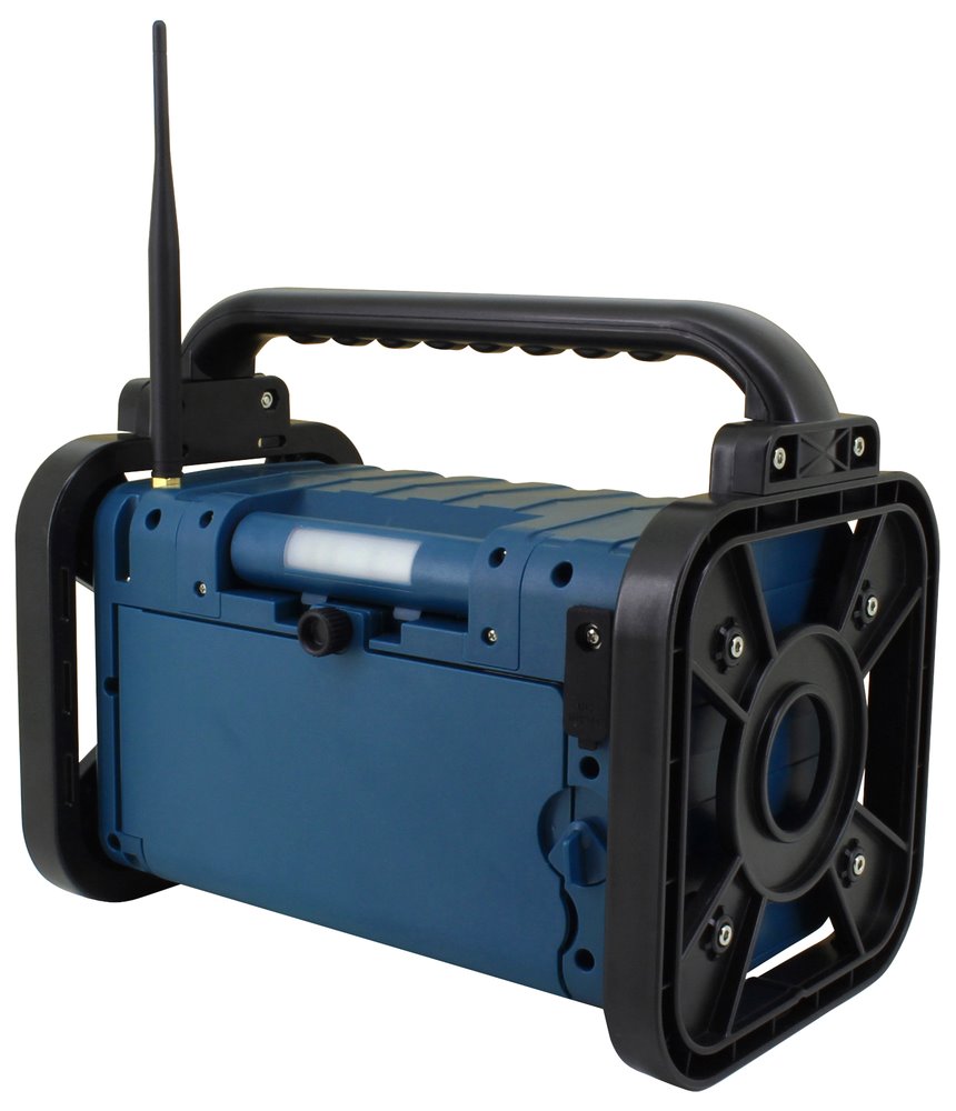 Soundmaster DAB85BL rádio/ DAB+/ FM/ RDS/ BT/ Hodiny/ Nabíjecí baterie