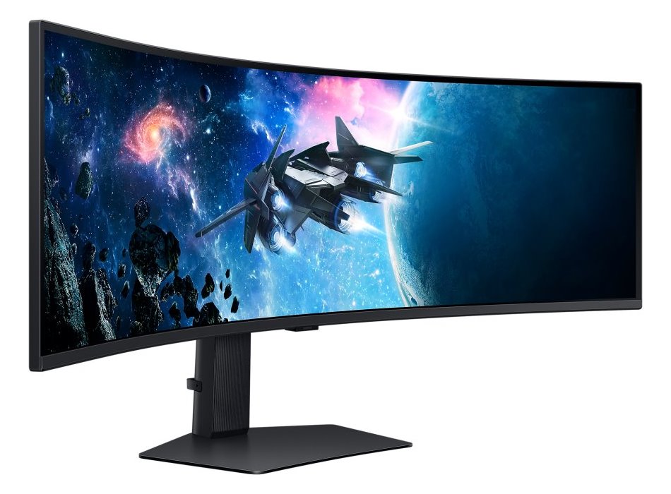 Samsung Odyssey G95C 49" / Prohnutý / DQHD 5120x1440 / 32:9 / VA / 1ms / 240Hz / Jack/HDMI/DP/USB/VESA